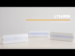 luz de emergencia recargable 220V 3W Zhuiming LED