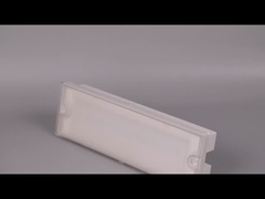 IP65 Luz de emergencia LED a prueba de agua 7.5W Material del difusor PC