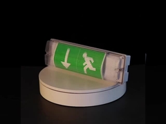 Luz de emergencia LED de 3W 6000K a prueba de agua montada en la pared