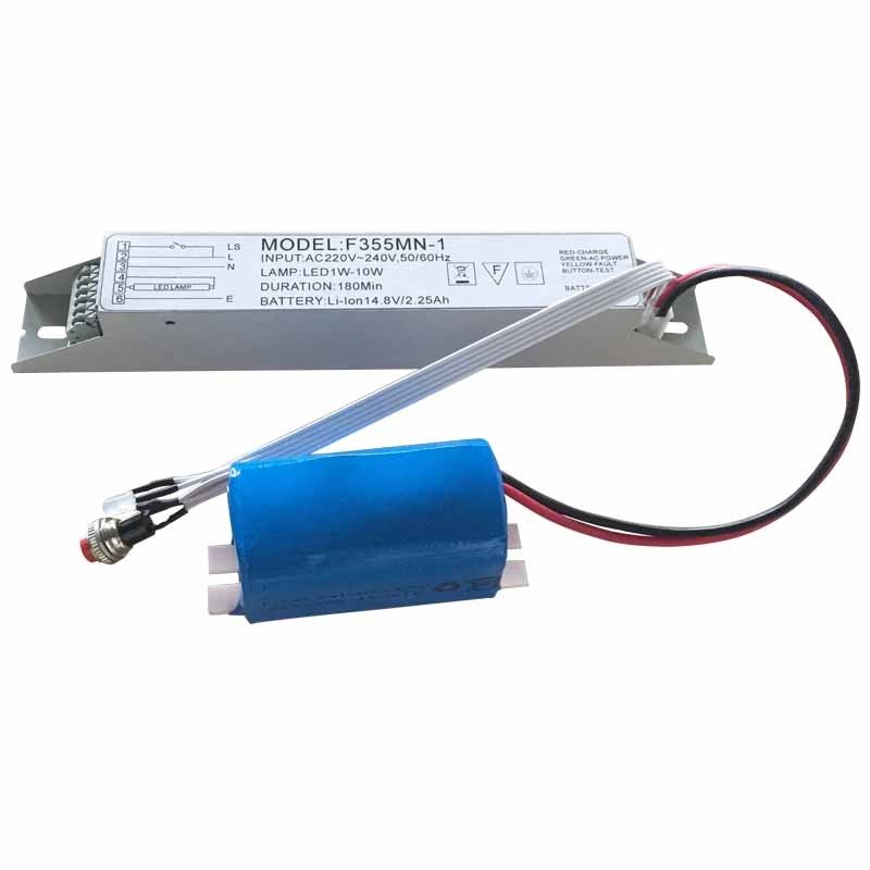 Fuente de alimentación de luz de emergencia LED Batería de iones de litio 14.8V 2.25Ah 3 horas F355M