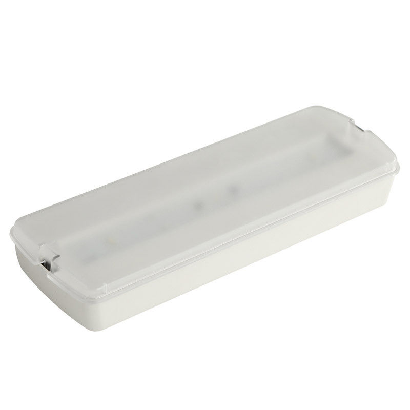 Luz de emergencia recargable de 110V 220V con respaldo de batería y autocomprobación L116M-C