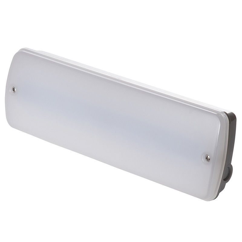 3W comercial IP65 resistente al agua LED luz de emergencia ubicación húmeda Ni-Cd batería ABS L121N