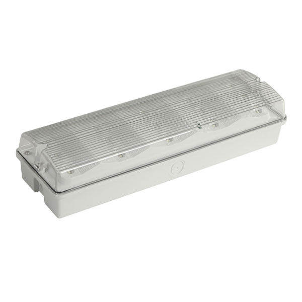 Luz de emergencia resistente al agua de LED recargable IP65 Ubicación húmeda al aire libre con batería de respaldo 3 horas EL015AN