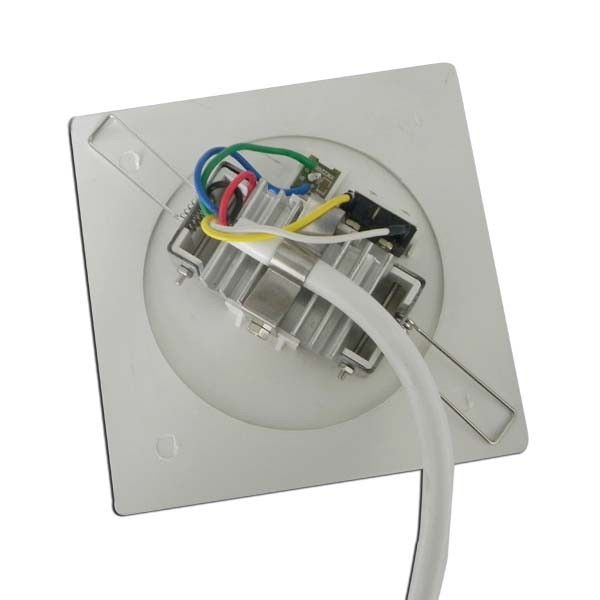 Luz de emergencia LED de 3W SMD blanca de 3 horas de duración, empotrada en techo, con batería Ni-Cd