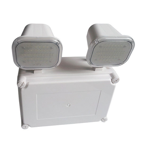 2x4W Fallo de energía Industrial Luz de emergencia impermeable IP65 Ubicación húmeda Exterior Twin Spot TL084AN