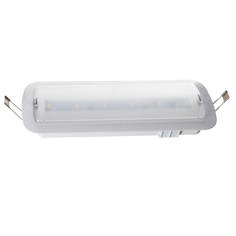 Luz de emergencia LED de techo comercial de 300lm con respaldo de batería IP20 220V 10pcs SMD 5730 L116N-B1