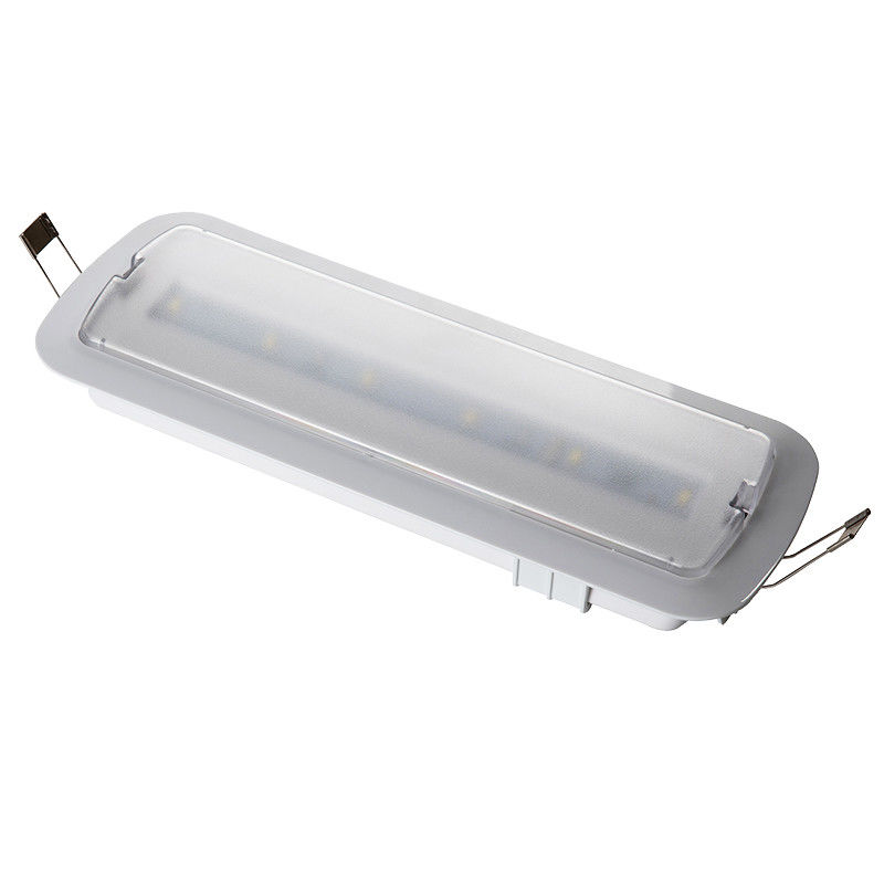 Luz de emergencia LED de techo comercial de 300lm con respaldo de batería IP20 220V 10pcs SMD 5730 L116N-B1