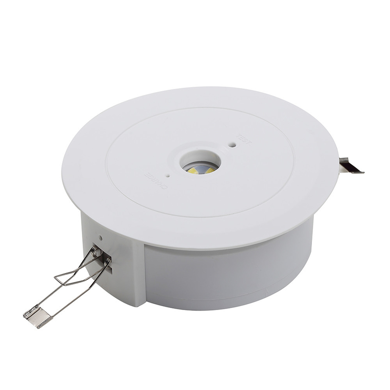 -10oC a 55oC Luz de emergencia de techo con duración de emergencia de 3 horas y capacidad de batería de 600mAh