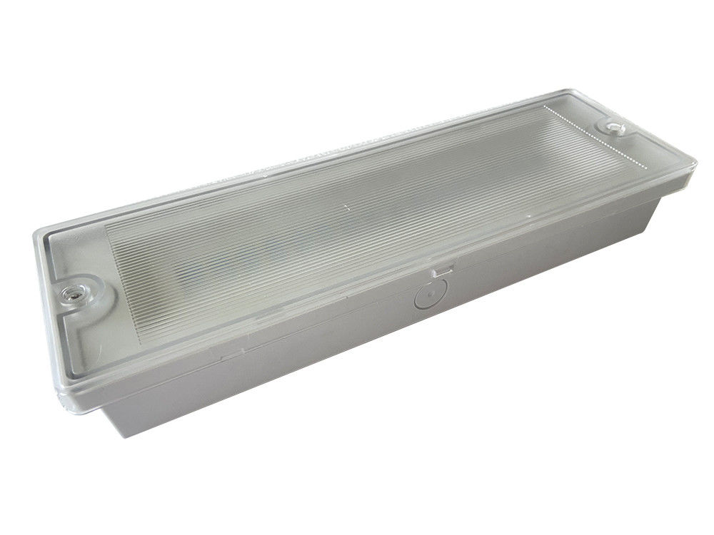 7.5W Ubicación húmeda LED resistente al agua luz de emergencia IP65 ABS exterior PC difusor L130MN