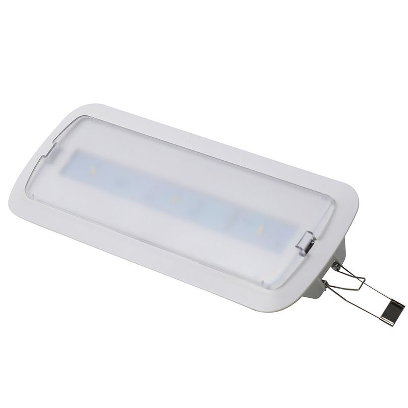 3pcs SMD 5730 luz de emergencia LED con recubrimiento con batería Ni-Cd 3.6V 0.6Ah para más de 3 horas de duración