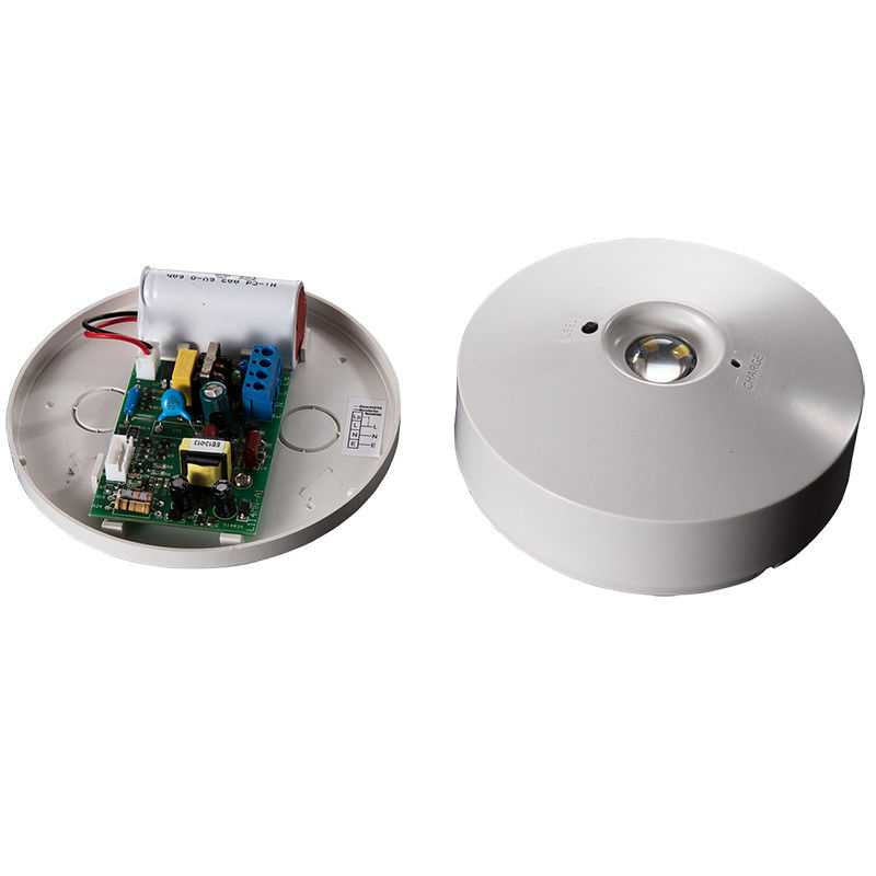 Luz de emergencia recargable SMD LED mantenida no mantenida con respaldo de batería de 3 horas L114MN