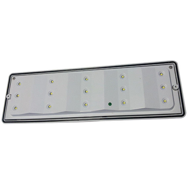 Retardante de fuego, resistente al agua, luz de emergencia, batería recargable, ubicación húmeda al aire libre IP65 EL015EM