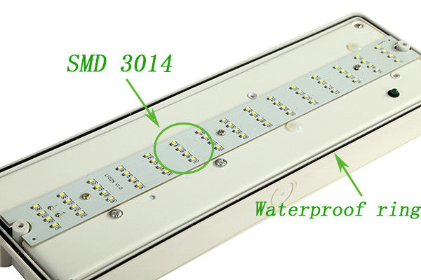 Luz de emergencia recargable impermeable LED IP65 para exteriores en lugares húmedos con respaldo de batería de 3 horas EL060AM