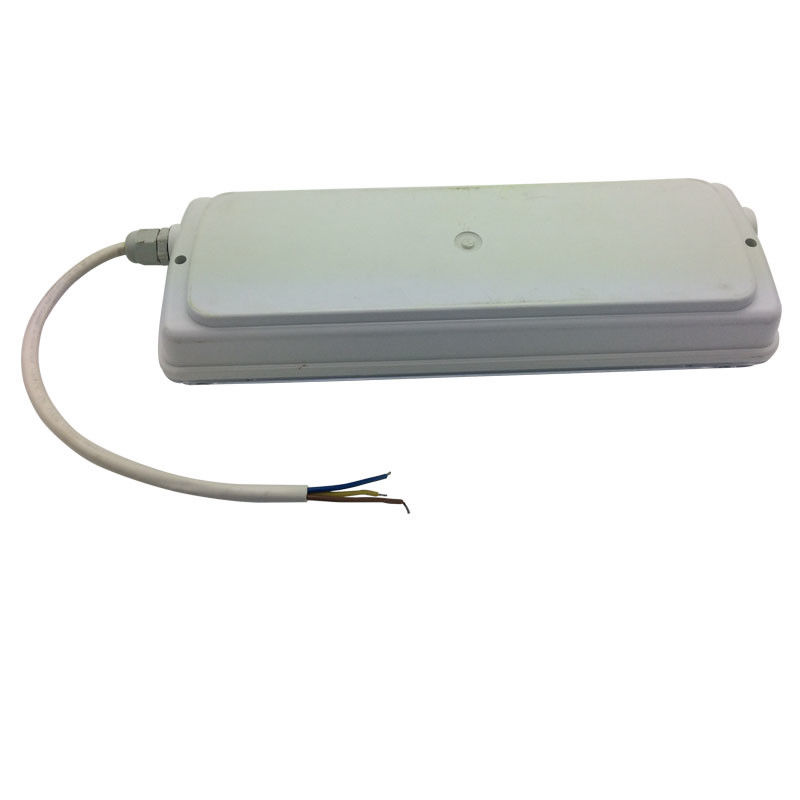 Pared impermeable luz de emergencia recargable IP65 plástico exterior con batería de respaldo 3 horas L116N-E