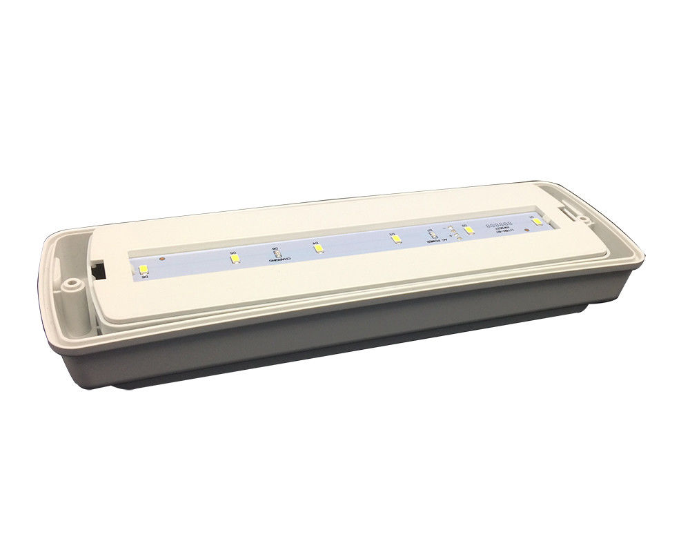 Luz de emergencia impermeable para pasillo 200LM 3W LED recargable para exteriores en lugares húmedos IP65 L116N-E