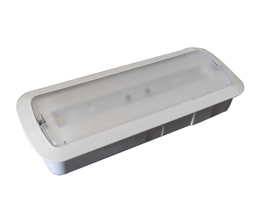 Luz de emergencia recargable de pared empotrada de 3 horas con respaldo de batería 220V 240V L116M-C1