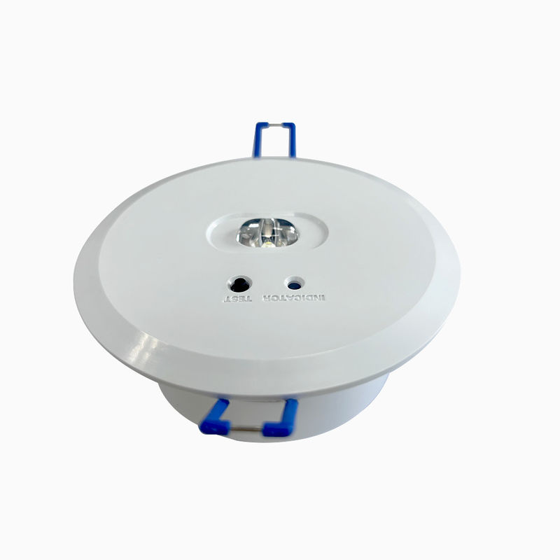 Luz de emergencia de techo LED comercial de 3W COB 600mAh Ni-Cd Batería de amplio rango de temperatura L118N