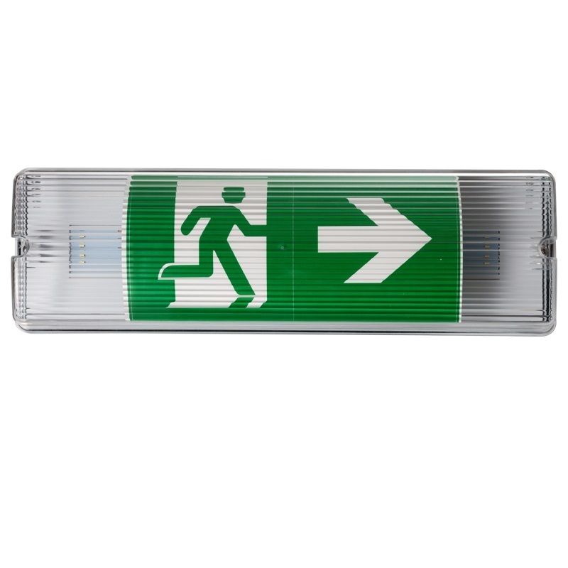 Luz de emergencia LED impermeable 3H Batería de respaldo Ni Cd 3.6V 1.0Ah 5pcs SMD 5730 IP65 6500K
