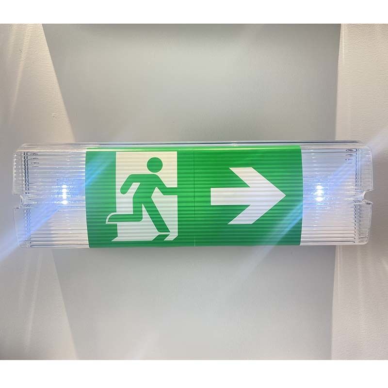 Luz de emergencia LED impermeable 3H Batería de respaldo Ni Cd 3.6V 1.0Ah 5pcs SMD 5730 IP65 6500K
