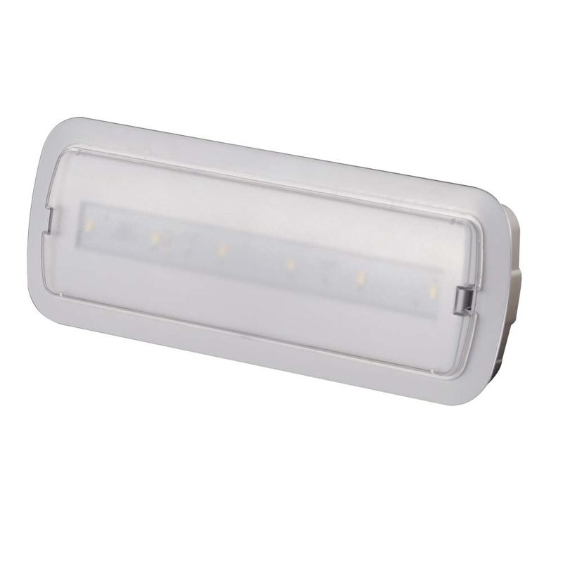 Luz de emergencia LED con aprobación CE 6500K 3 horas de respaldo SMD 5730 220V 240V IP20