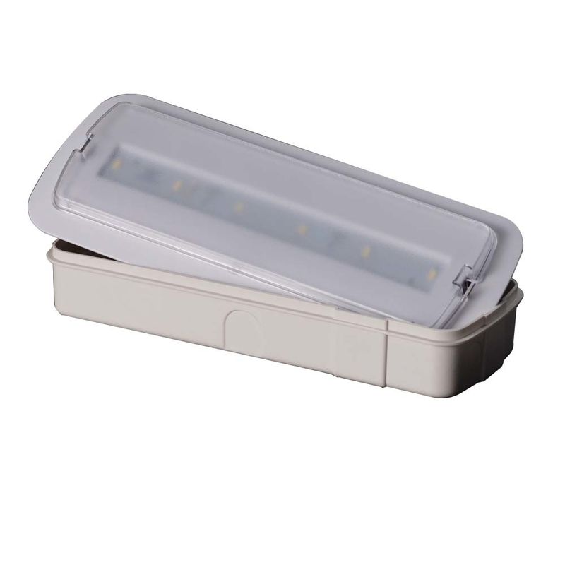 Luz de emergencia LED con aprobación CE 6500K 3 horas de respaldo SMD 5730 220V 240V IP20