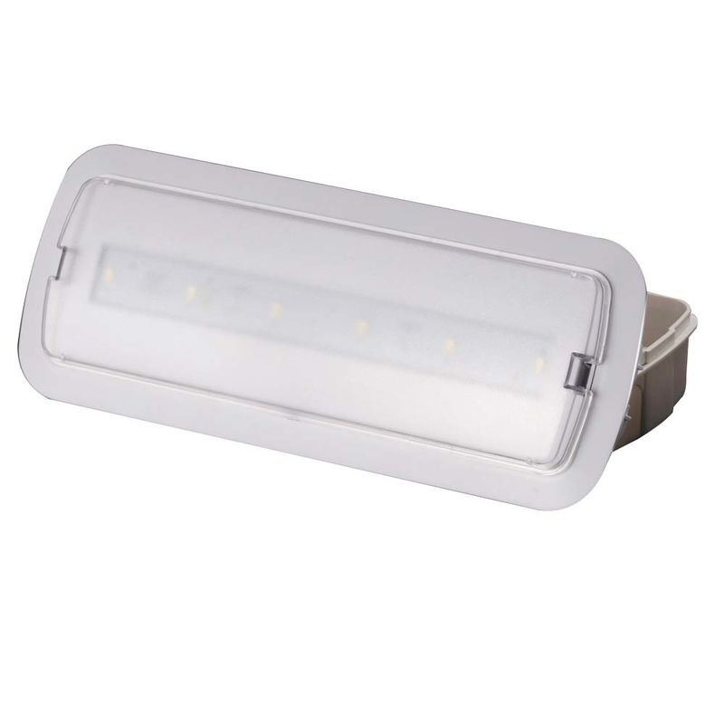 Luz de emergencia LED con aprobación CE 6500K 3 horas de respaldo SMD 5730 220V 240V IP20