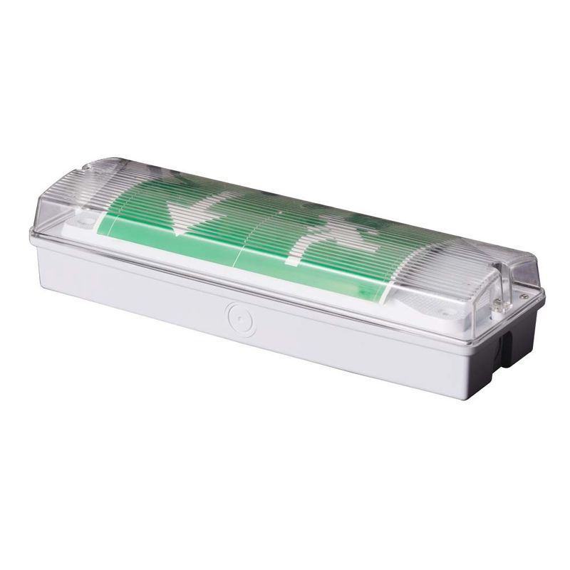 IP65 luz de emergencia LED impermeable 3W Ni Cd Batería de respaldo 15pcs 2835 SMD 6500K