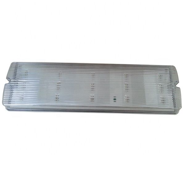 Luz de emergencia LED impermeable de 3W 6000K montada en la pared IP65 de color blanco frío Duración de vida 50000 horas