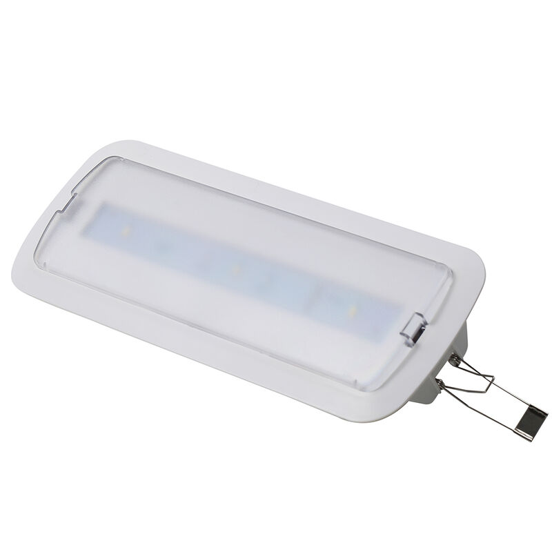 Luz de emergencia LED recargable con batería de respaldo 3 horas IP20