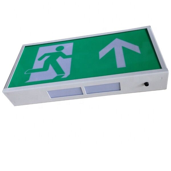 Señal de salida de emergencia LED de 3W con garantía de 3 años y luz de emergencia LED recargable de 180 minutos de tiempo de emergencia