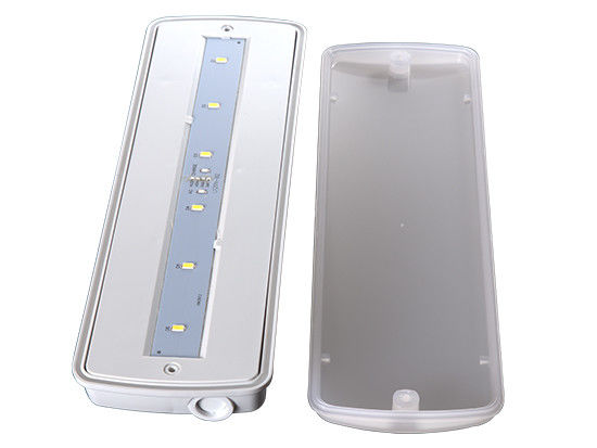 6pcs SMD 5730 LED Inodoro exterior Luz de emergencia 200LM 3 horas Duración IP65 L116N-D