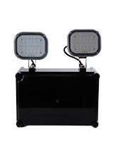 Luz de emergencia IP65 impermeable 2X4W Twin Spot con garantía de 3 años y lámpara de emergencia LED Twin Head
