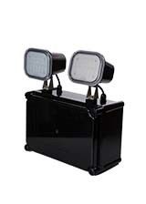 Luz de emergencia IP65 impermeable 2X4W Twin Spot con garantía de 3 años y lámpara de emergencia LED Twin Head