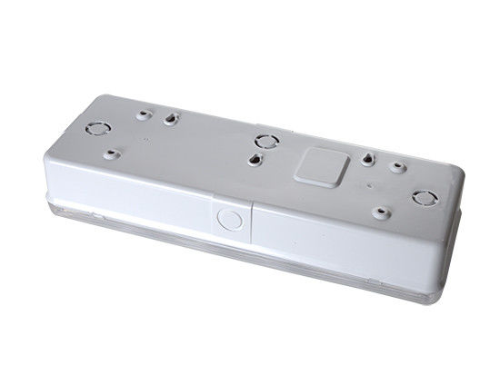 Luz de emergencia LED con carcasa ABS ignífugo con duración de 3 horas y batería de níquel-cadmio