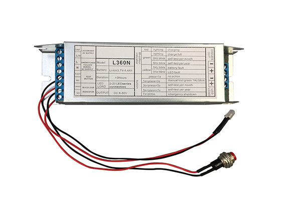 Kit de conversión de emergencia de salida de 4-5W con batería de iones de litio de 7.2V y más de 3 horas de duración