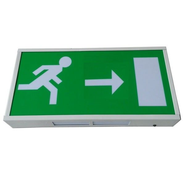 Signos de salida LED de diseño moderno con batería recargable de Ni-cad para iluminación de emergencia