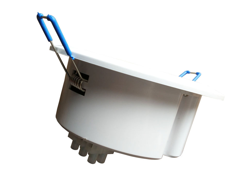 Luz de emergencia LED empotrada comercial no mantenida para techo con respaldo de batería, duración de 3 horas, IP20 L117N