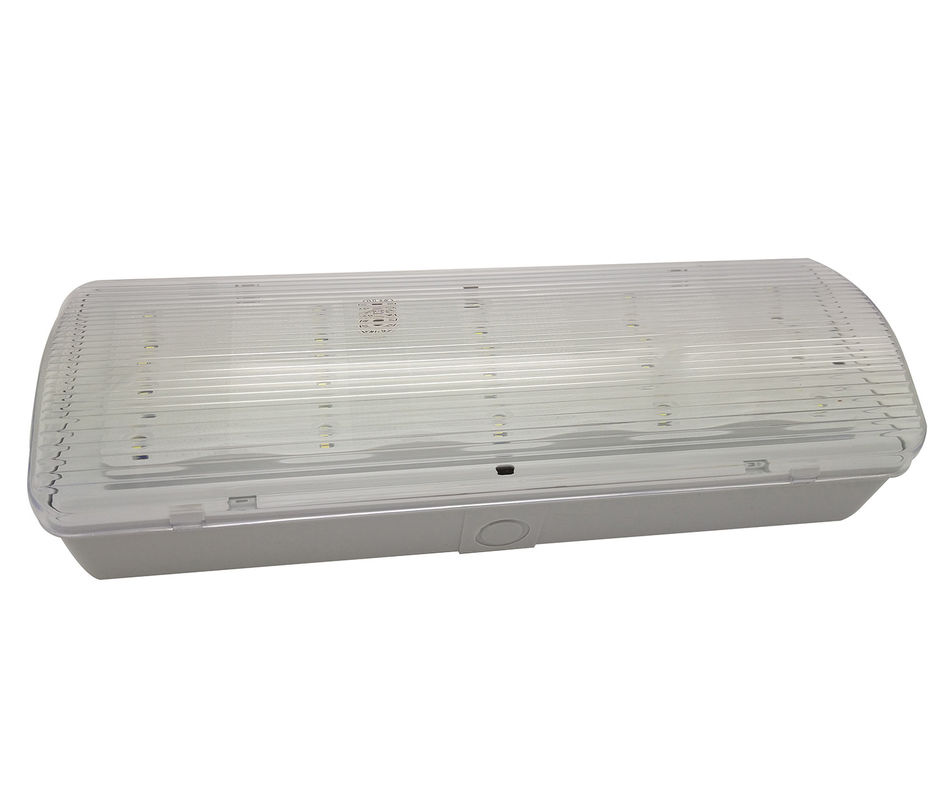 Luz de emergencia recargable con carcasa ABS ignífugo 15pcs SMD LED 3 horas de duración