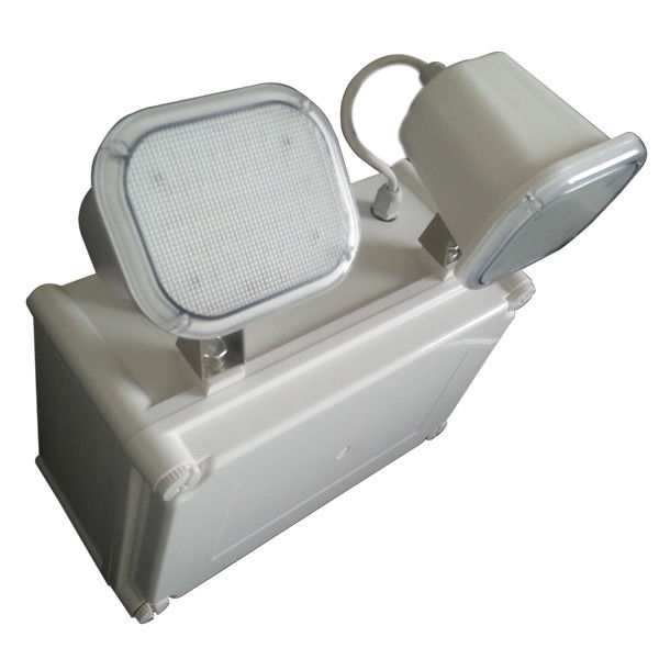 Luz de emergencia de doble punto LED impermeable IP65 Ni-Cd de ubicación húmeda