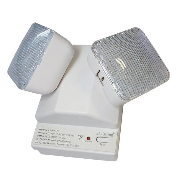 Twin Spot LED luz de emergencia recargable con batería de respaldo 3W batería con 3 años de garantía
