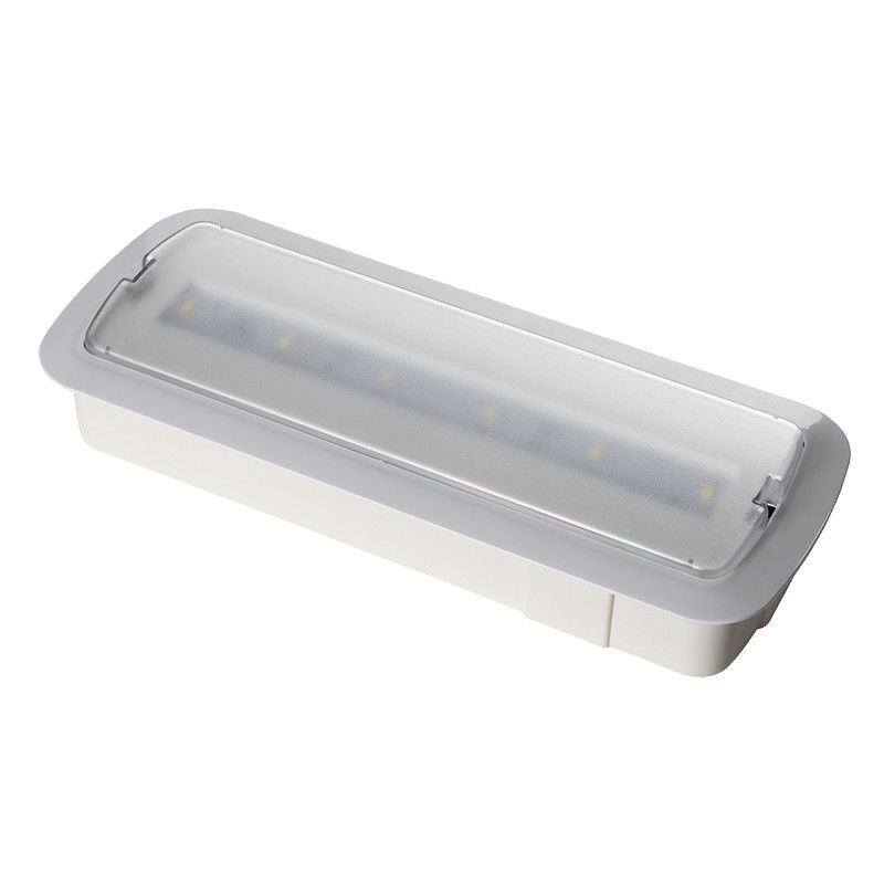 Iluminación de emergencia LED recargable con batería Ni-Cd empotrada en pared con 6 SMD 5730 L116N-C