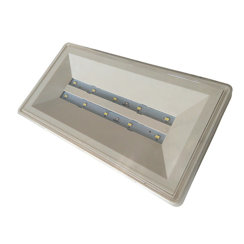 Luz de emergencia LED impermeable a 220V IP65 Ubicación húmeda ABS Casing Ni-Cd L212N