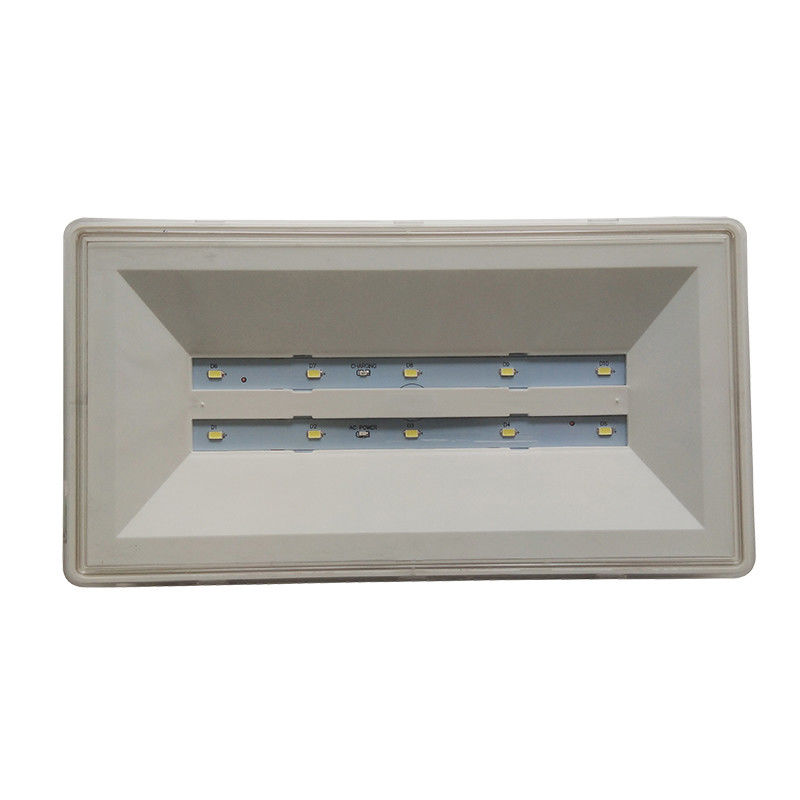 Luz de emergencia LED impermeable a 220V IP65 Ubicación húmeda ABS Casing Ni-Cd L212N