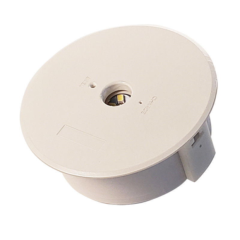 Luces de emergencia LED redondas comerciales montadas en techo con respaldo de batería, garantía de 3 años, Ni-Cd L114N