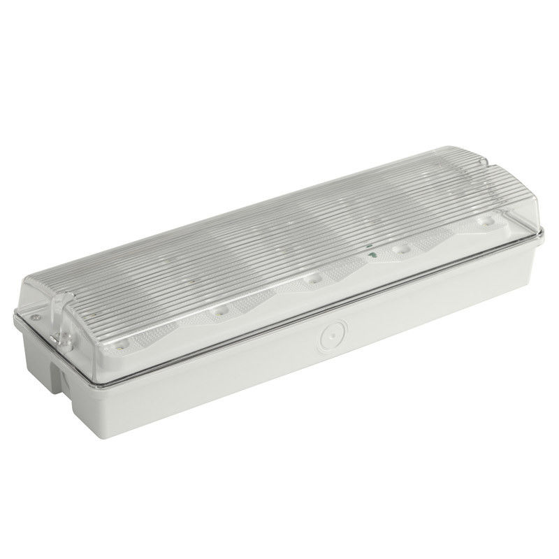 Luz de emergencia LED para exteriores de edificios comerciales con respaldo de batería, a prueba de intemperie, 110V 127V IP65 EL015AN