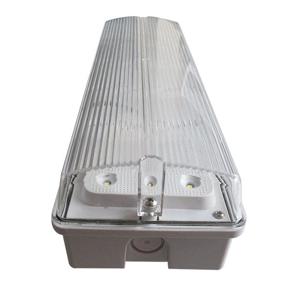 Luz de emergencia LED para exteriores de edificios comerciales con respaldo de batería, a prueba de intemperie, 110V 127V IP65 EL015AN