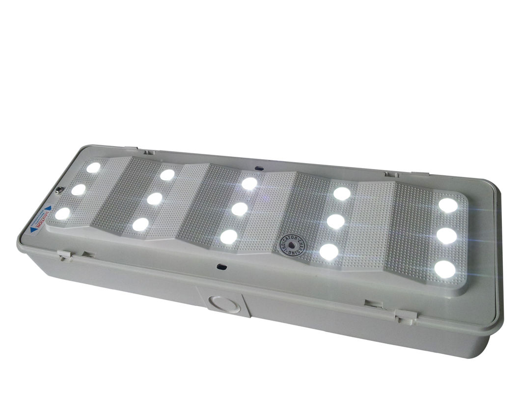 Luz de emergencia para letrero de salida de incendios LED DIP de 120mA con batería Ni-Cd de 3.6V 1.5Ah EL015BM