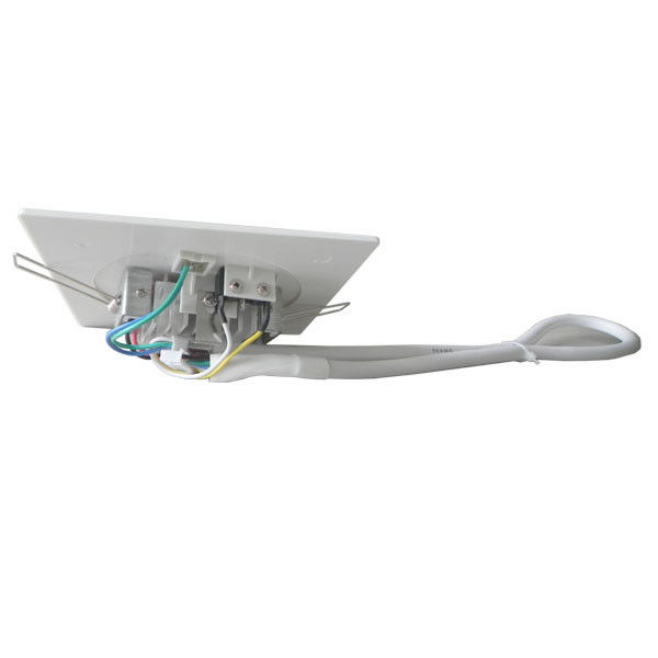 Luz de emergencia LED automática empotrada en techo, autorreparable, autodiagnóstico, IP20, 110V, 220V, 3W, SMD