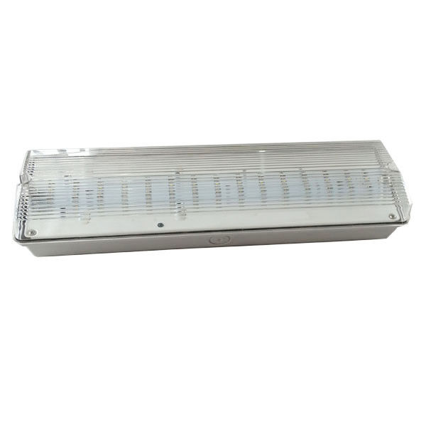 Luz de emergencia resistente al agua, autoinstalable, de batería, IP65 exterior, ubicación húmeda, recargable EL030AN