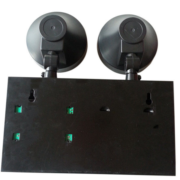 Luzes de emergencia LED de doble punto recargables IP20 sin mantenimiento con fácil instalación